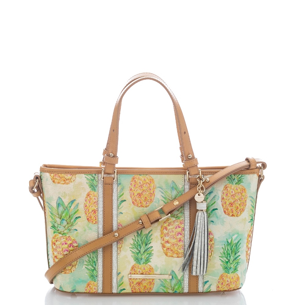 BRAHMIN MINI ASHER MULTI POMPANO